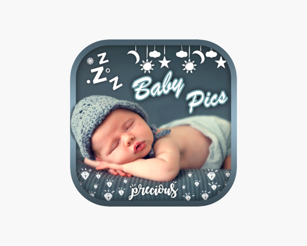 Aplicativo de edição de foto de bebê
