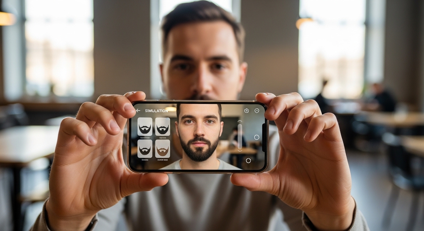 Aplicativo para Testar Barba